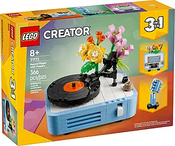 Pudełko zestawu LEGO® 31172 LEGO 31172 Creator Gramofon z kwiatami