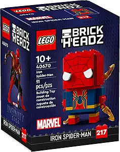 Pudełko zestawu LEGO® 40670 LEGO 40670 BrickHeadz Iron Spider-Man