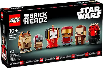Pudełko zestawu LEGO® 40676 LEGO 40676 BrickHeadz Mroczne widmo