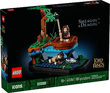 Pudełko zestawu LEGO® 40761 LEGO 40761 Icons Władca pierścieni: Sméagol i Déagol