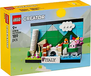 Pudełko zestawu LEGO® 40818 LEGO 40818 Creator Pocztówka z Włoch