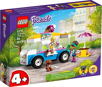 Pudełko zestawu LEGO® 41715 LEGO 41715 Friends Furgonetka z lodami