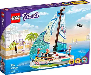 Pudełko zestawu LEGO® 41716 LEGO 41716 Friends Stephanie i przygoda pod żaglami