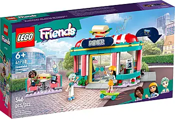 Pudełko zestawu LEGO® 41728 LEGO 41728 Friends Bar w śródmieściu Heartlake