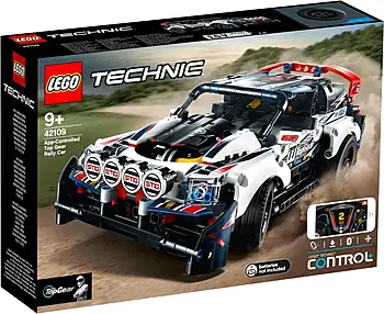 Pudełko zestawu LEGO® 42109 LEGO 42109 Technic Auto wyścigowe Top Gear sterowane przez aplikację