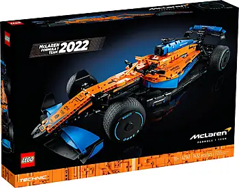 Pudełko zestawu LEGO® 42141 LEGO 42141 Technic Samochód wyścigowy McLaren Formula 1