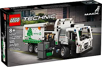 Pudełko zestawu LEGO® 42167 LEGO 42167 Technic Śmieciarka Mack LR Electric