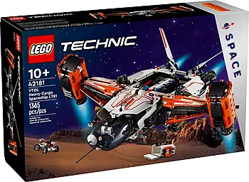 Pudełko zestawu LEGO® 42181 LEGO 42181 Technic Transportowy statek kosmiczny VTOL LT81