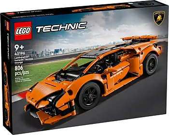 Pudełko zestawu LEGO® 42196 LEGO 42196 Technic Pomarańczowe Lamborghini Huracán Tecnica