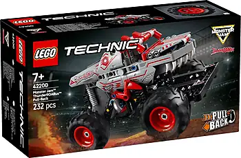 Pudełko zestawu LEGO® 42200 LEGO 42200 Technic Monster Jam ThunderROARus z napędem typu pull-back