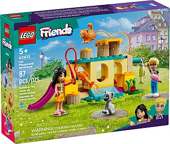 Pudełko zestawu LEGO® 42612 LEGO 42612 Friends Przygoda na kocim placu zabaw