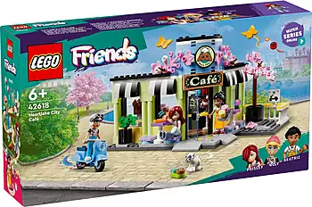 Pudełko zestawu LEGO® 42618 LEGO 42618 Friends Kawiarnia w Heartlake