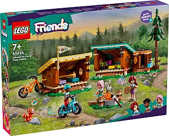 Pudełko zestawu LEGO® 42624 LEGO 42624 Friends Przytulne domki na letnim obozie
