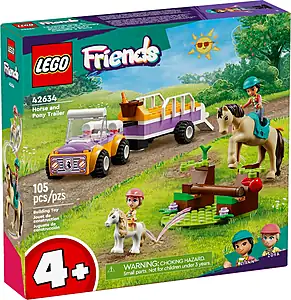 Pudełko zestawu LEGO® 42634 LEGO 42634 Friends Przyczepka dla konia i kucyka