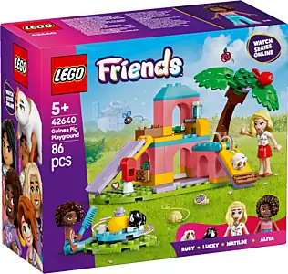 Pudełko zestawu LEGO® 42640 LEGO 42640 Friends Plac zabaw dla świnek morskich