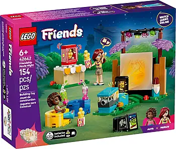 Pudełko zestawu LEGO® 42642 LEGO 42642 Friends Maraton filmowy przyjaciółek