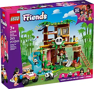 Pudełko zestawu LEGO® 42648 LEGO 42648 Friends Opieka nad pandami w rezerwacie