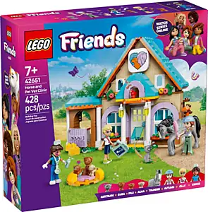 Pudełko zestawu LEGO® 42651 LEGO 42651 Friends Koń i lecznica dla zwierząt