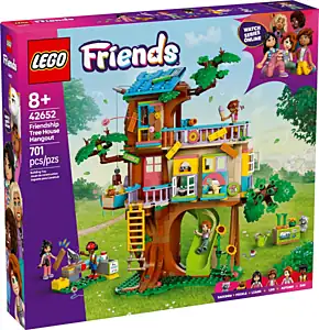 Pudełko zestawu LEGO® 42652 LEGO 42652 Friends Spotkanie w domku na Drzewie Przyjaźni