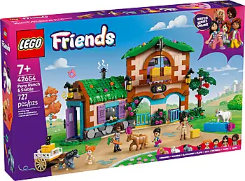 Pudełko zestawu LEGO® 42654 LEGO 42654 Friends Ranczo kucyków i stajnia
