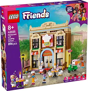 Pudełko zestawu LEGO® 42655 LEGO 42655 Friends Restauracja i szkoła gotowania