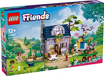 Pudełko zestawu LEGO® 42669 LEGO 42669 Friends Dom pszczelarzy i kwiatowy ogród