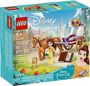 Pudełko zestawu LEGO® 43233 LEGO 43233 Disney Bryczka z opowieści Belli