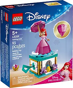 Pudełko zestawu LEGO® 43259 LEGO 43259 Disney Wirująca Arielka