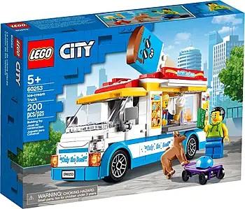 Pudełko zestawu LEGO® 60253 LEGO 60253 City Furgonetka z lodami