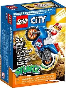 Pudełko zestawu LEGO® 60298 LEGO 60298 City Rakietowy motocykl kaskaderski