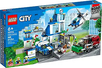 Pudełko zestawu LEGO® 60316 LEGO 60316 City Posterunek policji