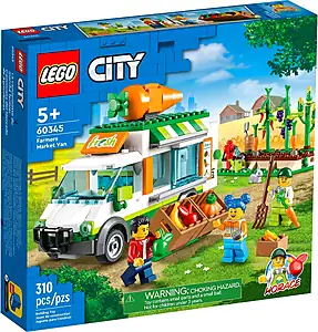 Pudełko zestawu LEGO® 60345 LEGO 60345 City Furgonetka na targu