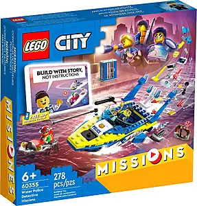 Pudełko zestawu LEGO® 60355 LEGO 60355 City Śledztwa wodnej policji