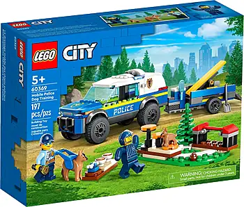 Pudełko zestawu LEGO® 60369 LEGO 60369 City Szkolenie psów policyjnych w terenie
