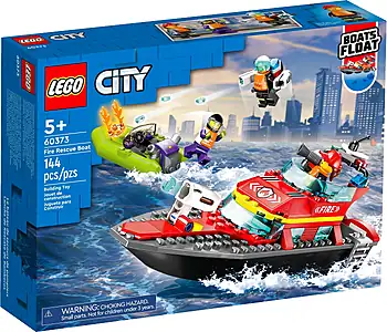 Pudełko zestawu LEGO® 60373 LEGO 60373 City Łódź strażacka