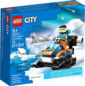 Pudełko zestawu LEGO® 60376 LEGO 60376 City Skuter śnieżny badacza Arktyki