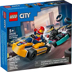 Pudełko zestawu LEGO® 60400 LEGO 60400 City Gokarty i kierowcy wyścigowi