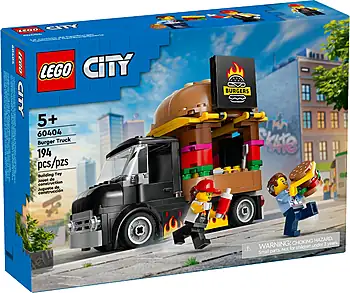Pudełko zestawu LEGO® 60404 LEGO 60404 City Ciężarówka z burgerami