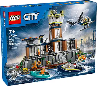 Pudełko zestawu LEGO® 60419 LEGO 60419 City Policja z Więziennej Wyspy