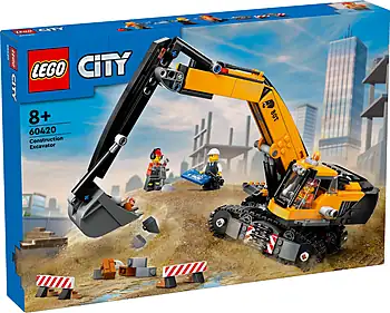 Pudełko zestawu LEGO® 60420 LEGO 60420 City Żółta koparka