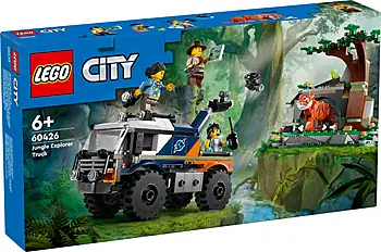 Pudełko zestawu LEGO® 60426 LEGO 60426 City Terenówka badacza dżungli