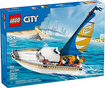 Pudełko zestawu LEGO® 60438 LEGO 60438 City Żaglówka