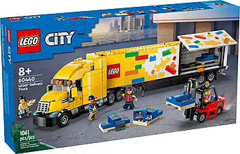 Pudełko zestawu LEGO® 60440 LEGO 60440 City Żółta ciężarówka dostawcza