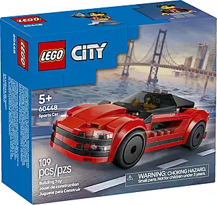 Pudełko zestawu LEGO® 60448 LEGO 60448 City Czerwony samochód sportowy