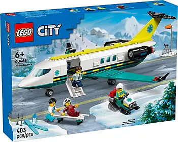 Pudełko zestawu LEGO® 60465 LEGO 60465 City Samolot pogotowia ratunkowego