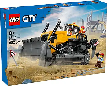Pudełko zestawu LEGO® 60466 LEGO 60466 City Żółty buldożer