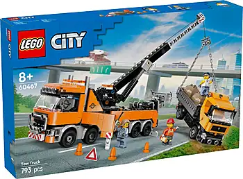 Pudełko zestawu LEGO® 60467 LEGO 60467 City Wóz holowniczy z dźwigiem