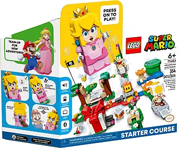 Pudełko zestawu LEGO® 71403 LEGO 71403 Super Mario Przygody z Peach — zestaw startowy