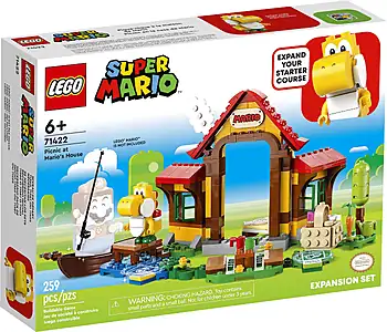 Pudełko zestawu LEGO® 71422 LEGO 71422 Super Mario Piknik w domu Mario — zestaw rozszerzający