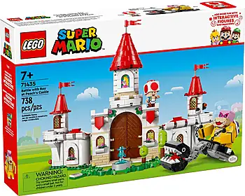 Pudełko zestawu LEGO® 71435 LEGO 71435 Super Mario Roy i bitwa na zamku Peach